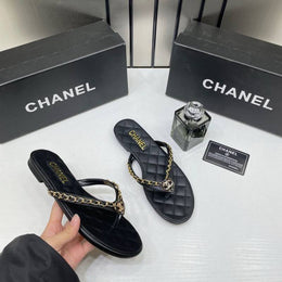 Chanel_Black_Flat_Mule_For_Her_Wid_OG_Box_B2428