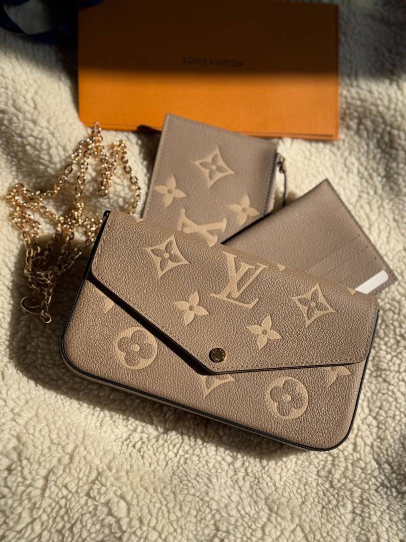 Louis Vuitton_Felicie_Pochette_Beige-White_With_OriginalPacking