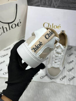Chloe Fix Price Woody Sneakers For Woman With Original Box & Carry Bag