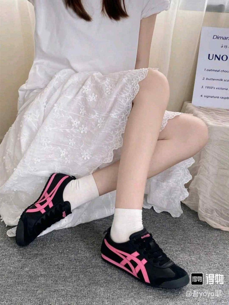 Onitsuka Tiger Mexico 66 Black Pink