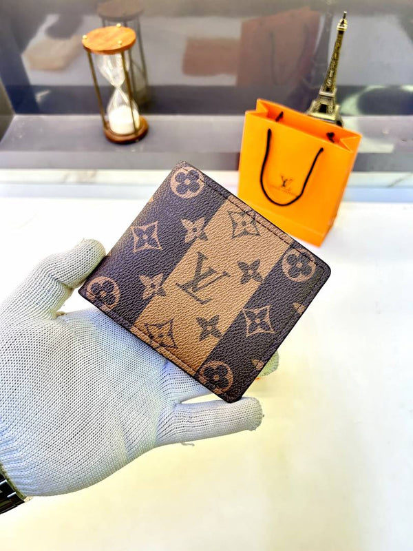 Lv_Loui Brown Premium Quality Wallet Fa 875