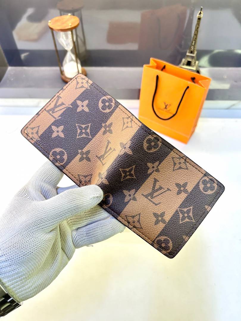Lv_Loui Brown Premium Quality Wallet Fa 875