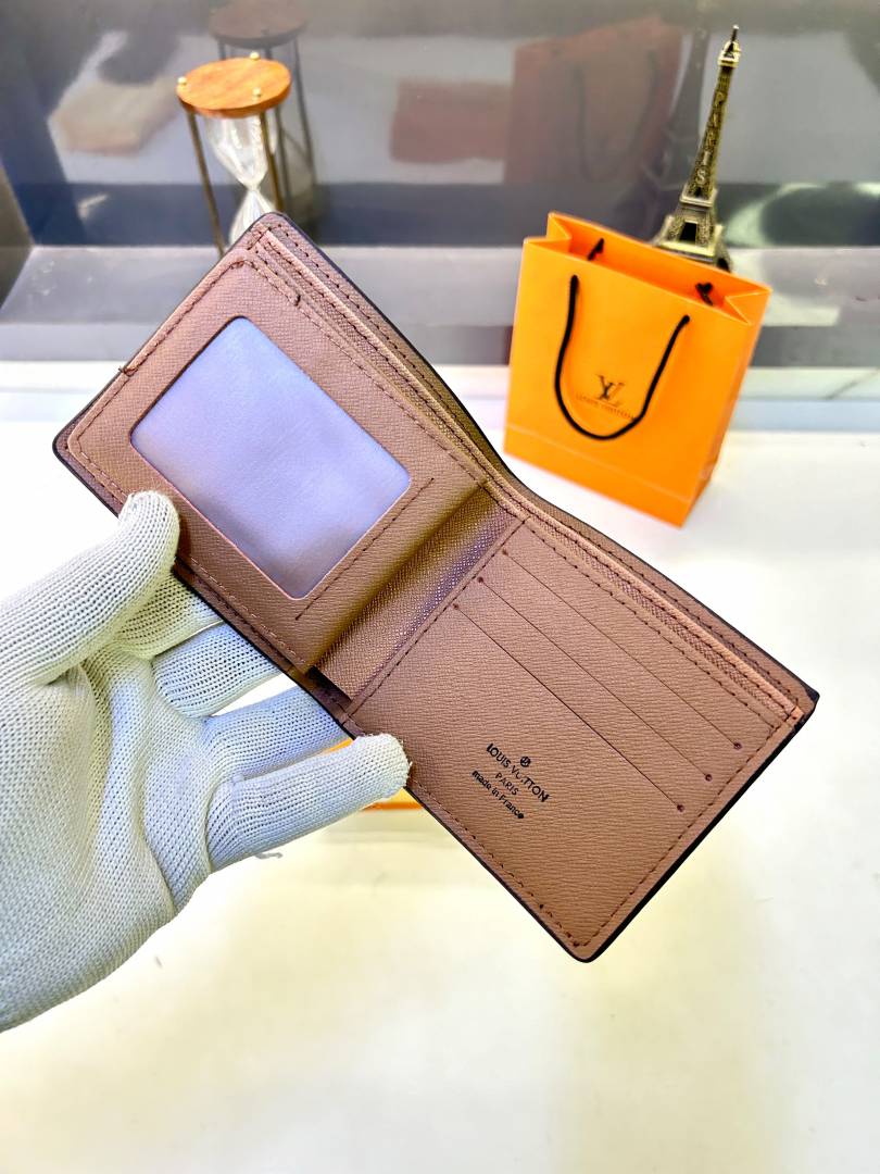 Lv_Loui Brown Premium Quality Wallet Fa 875
