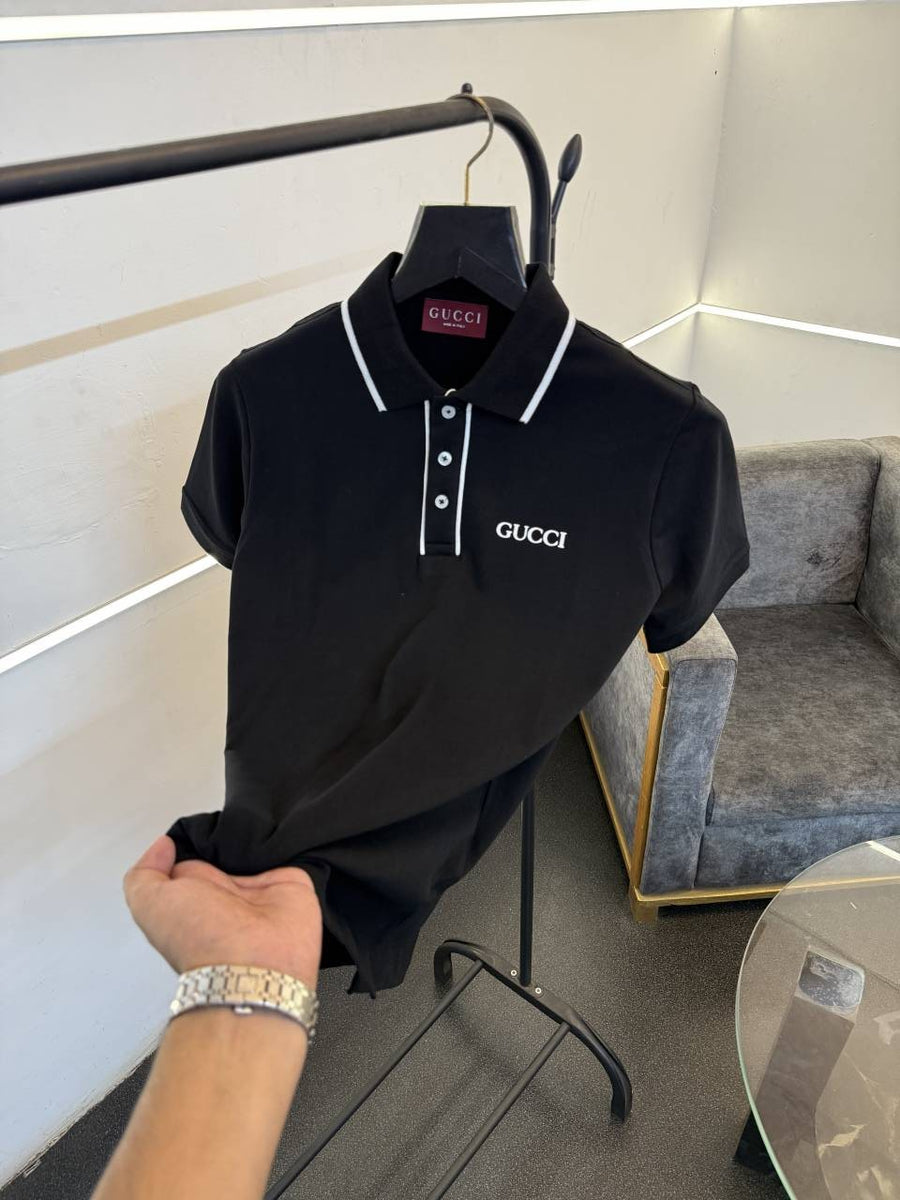 Gucci imported polo tshirt black sale