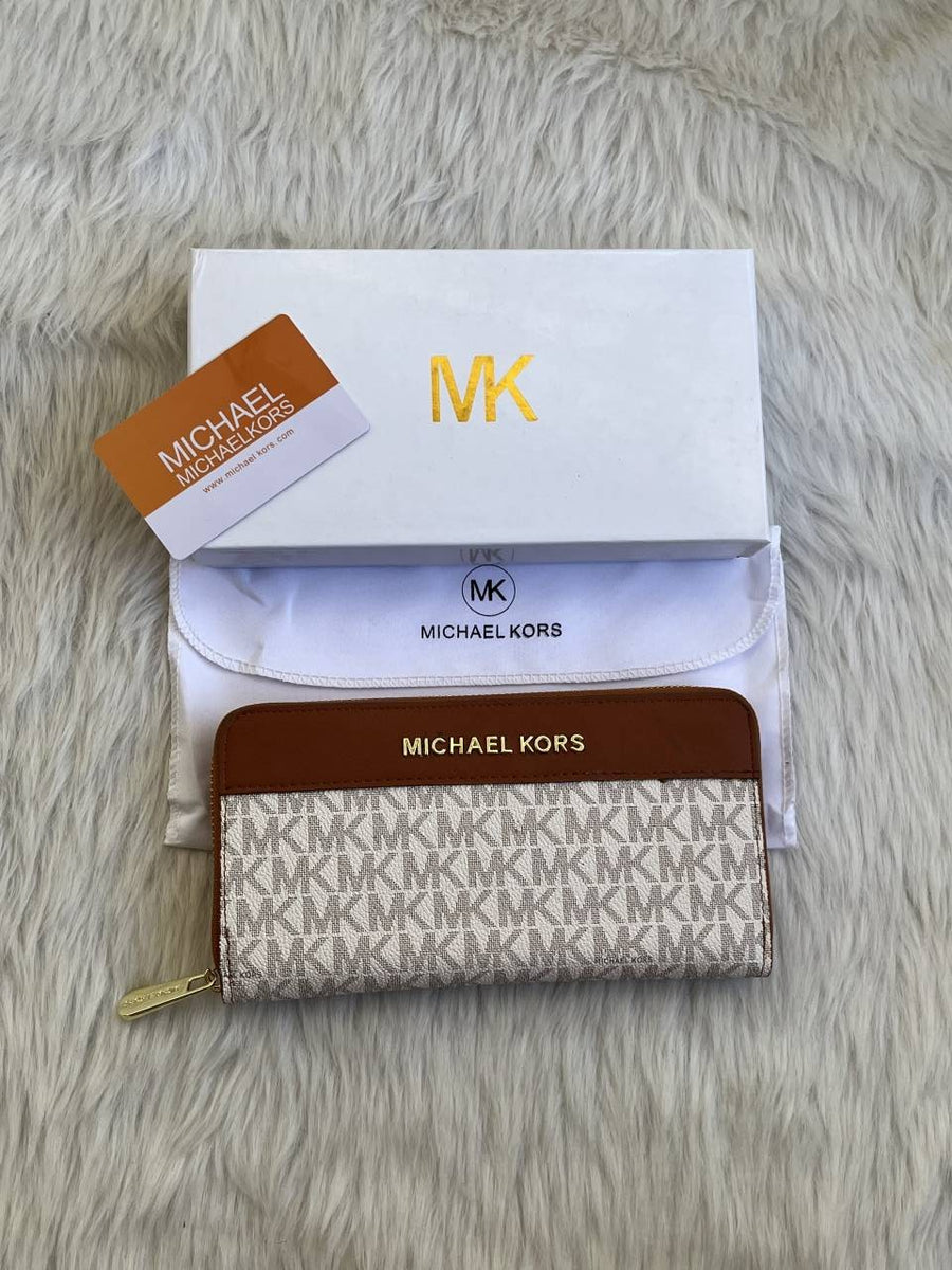Michael Kors_120_bG_Long_Zippy_Wallet_With_OriginalBox_DustCover
