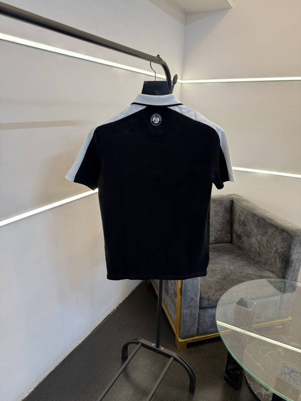 Lacoste imported polo tshirt black