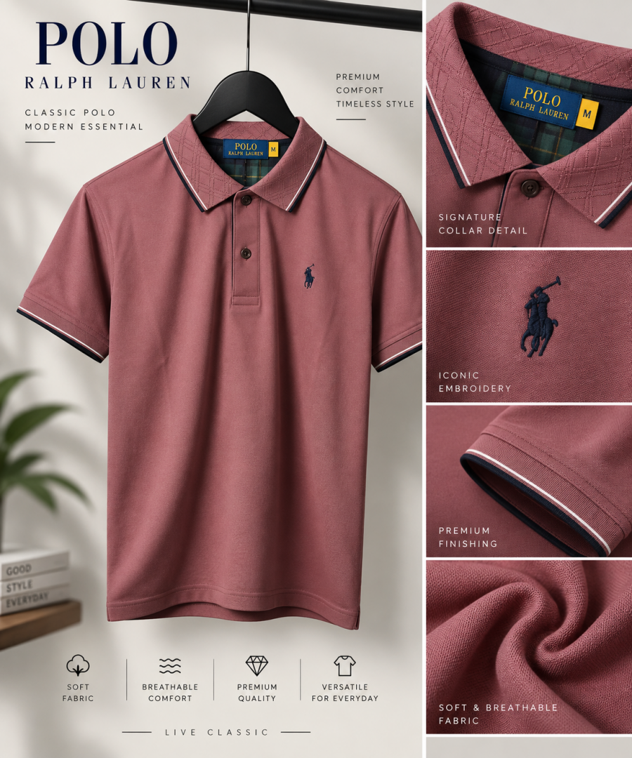 Ralph Laure_n Premium Polo T-Shirt 2150