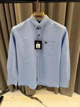 FREDPEERRY OXFORD SHIRTS SKY