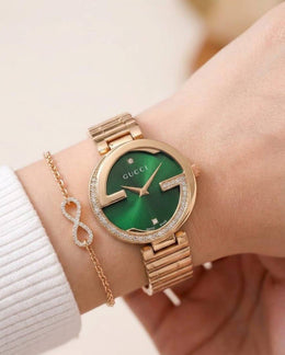 Gucci nterlocking G Copper Green