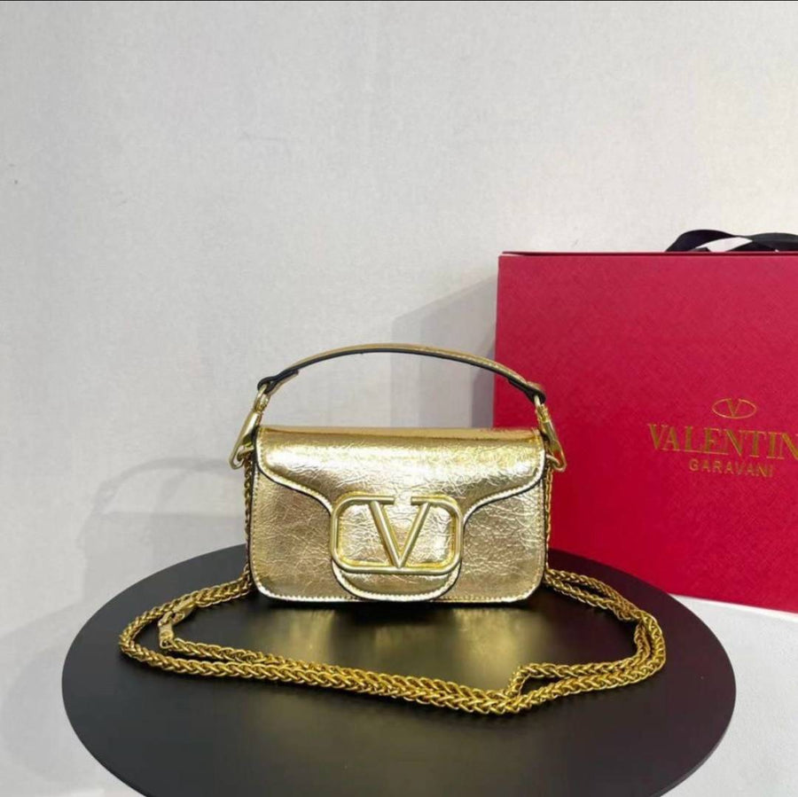 Valentino_V_Lock_Golden_Small_With_OriginalBox