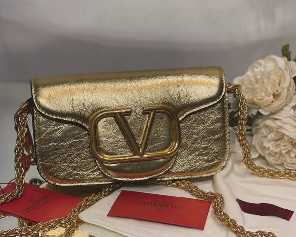 Valentino_V_Lock_Golden_Small_With_OriginalBox