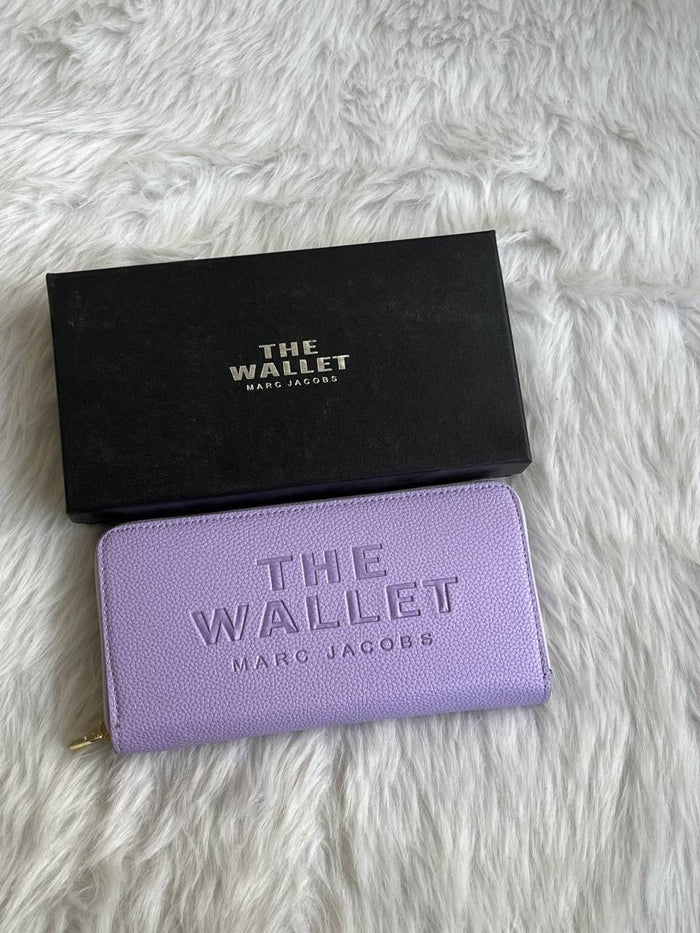 Marc_Jacob_Light_Purple_Long_Zippy_Wallet_With_OriginalBox style idea