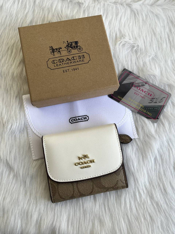 Coach_128_Trifold_Wallet_With_OriginalBox_DustCover_Card