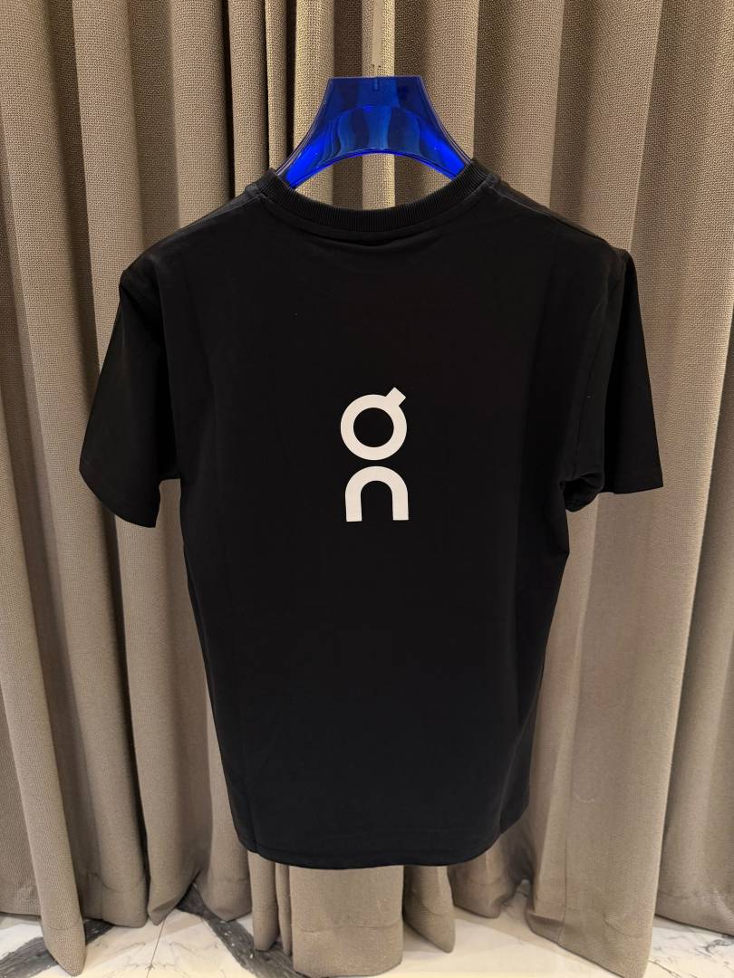 On Cloud Round Neck T-shirt Black