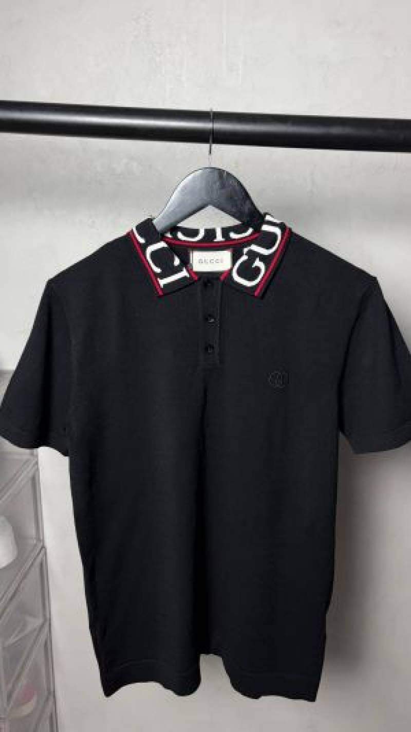 Gucci_ Premium Imported Knit Polo T-Shirt 1565
