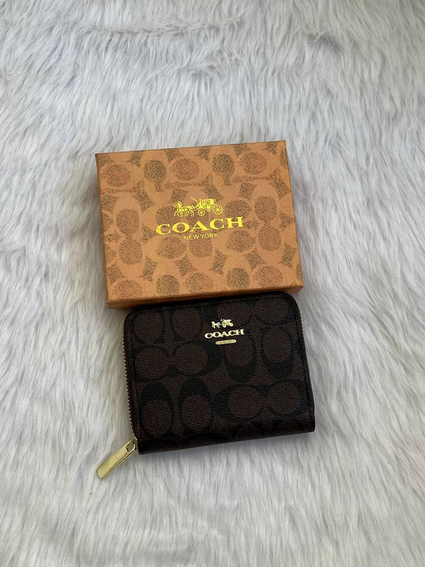 Coach_107_Coffee_Mini_Wallet_With_OriginalBox