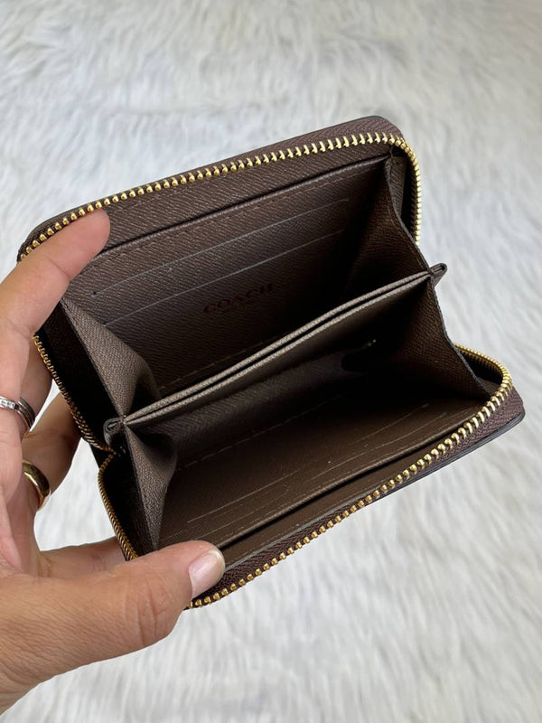 Coach_107_Coffee_Mini_Wallet_With_OriginalBox