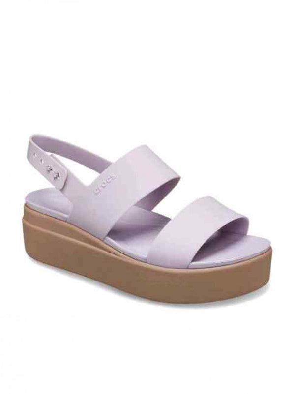 Crocs brooklyn slingback low wedge sandals Mujer