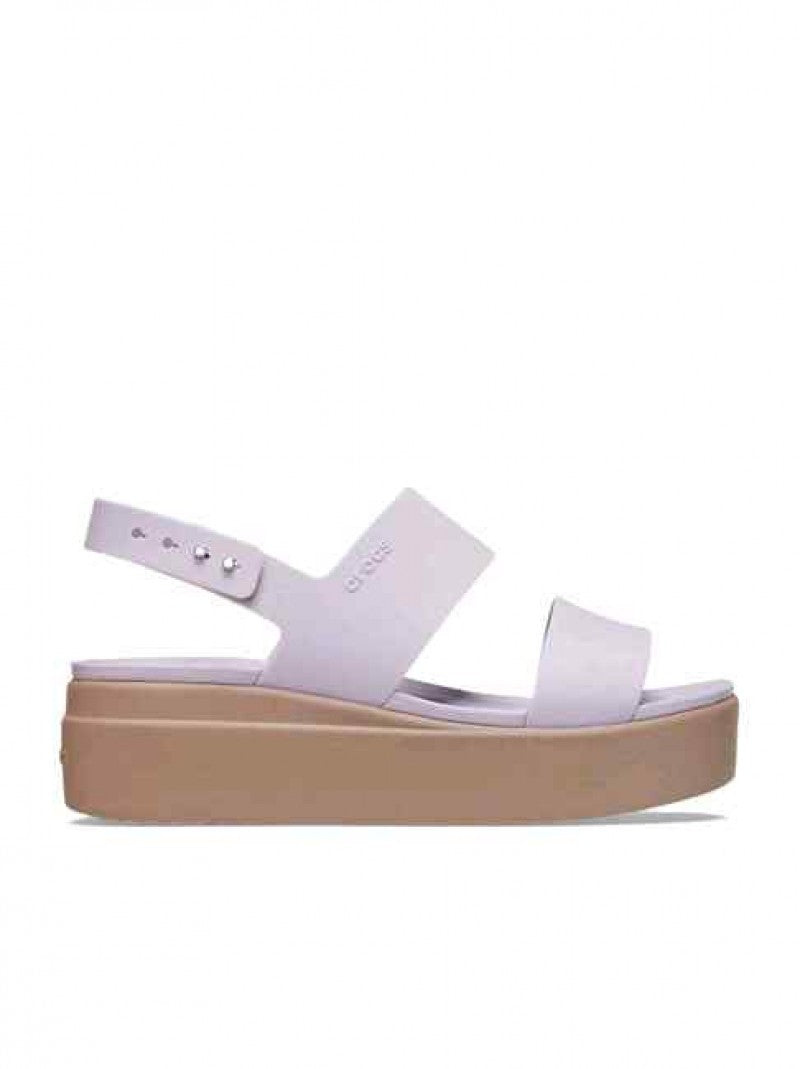 Crocs brooklyn slingback low wedge sandals Mujer
