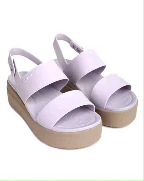 Crocs brooklyn slingback low wedge sandals Mujer