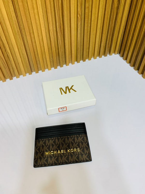 MK MICHEAL KORS PRINTED PREMIUM QUALITY CARD HOLDER WALLET WITH BOX