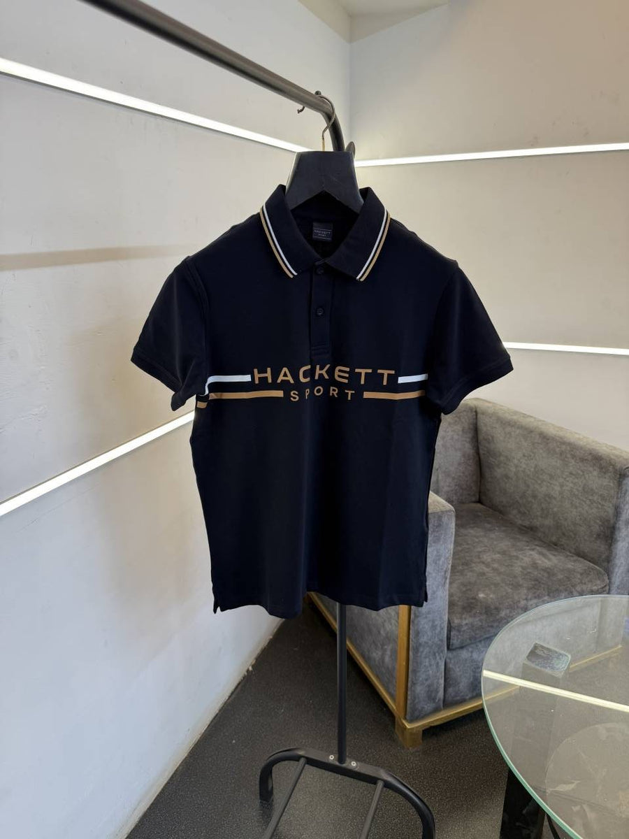Hackett imported polo tshirt navy blue sape