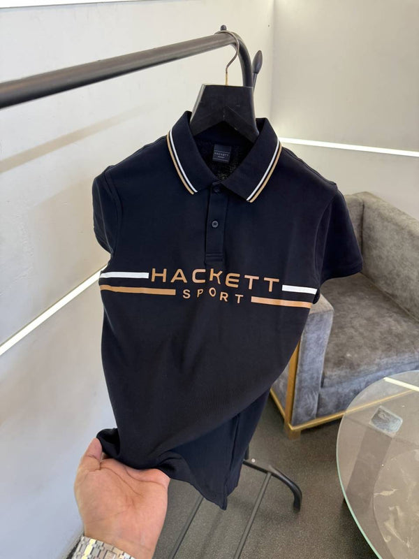 Hackett imported polo tshirt navy blue sape