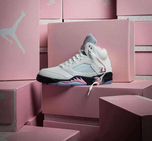 Nike AIR JORDAN 5 MEDIUM SOFT PINK WOMENS