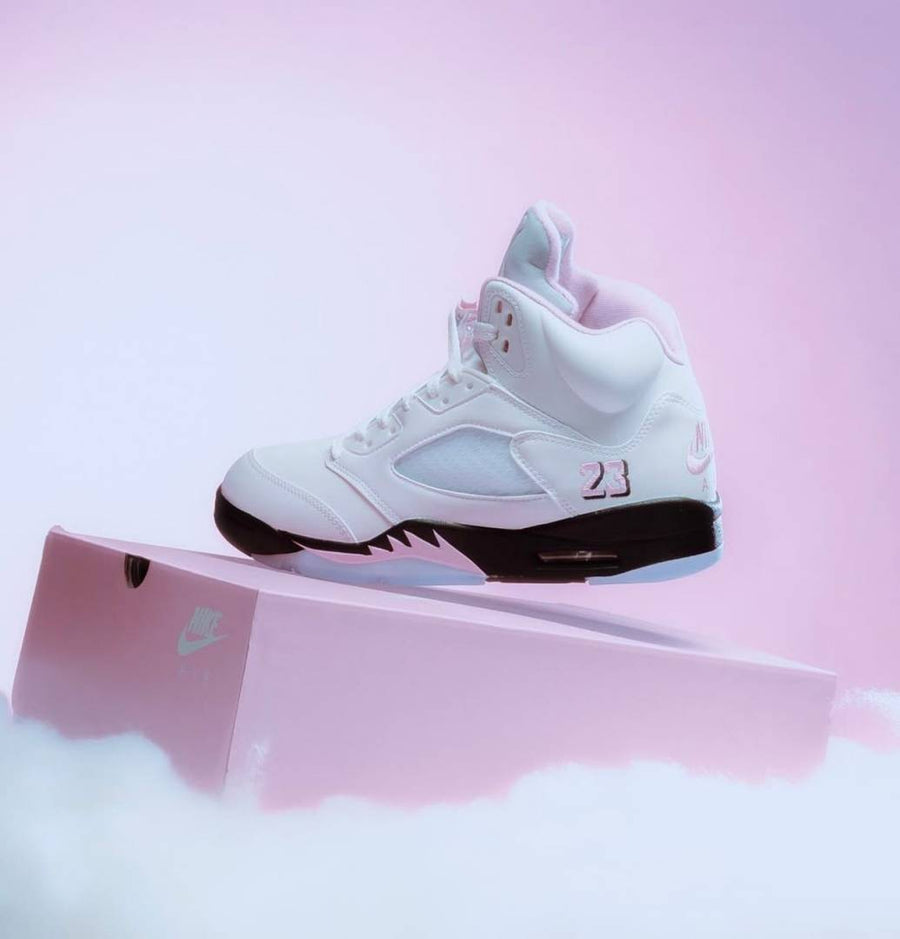 Nike AIR JORDAN 5 MEDIUM SOFT PINK WOMENS