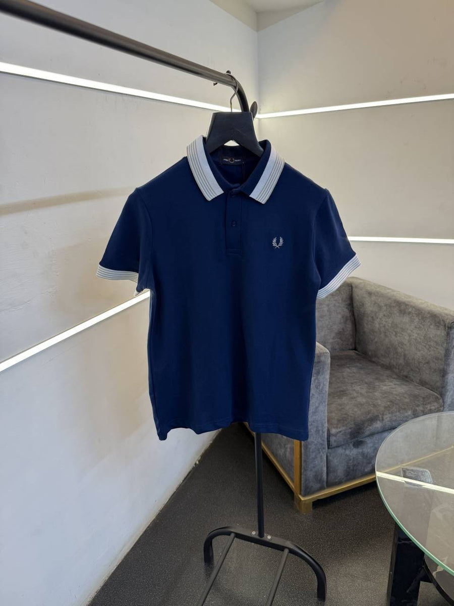 Fred perry imported polo tshirt petrol blue