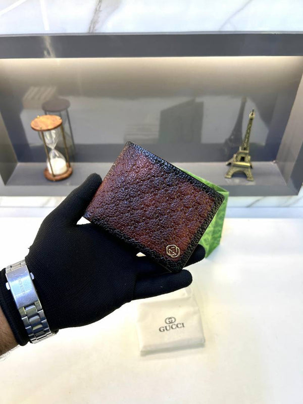 Gucci Brown Ten Premium Quality Wallet Fa 767