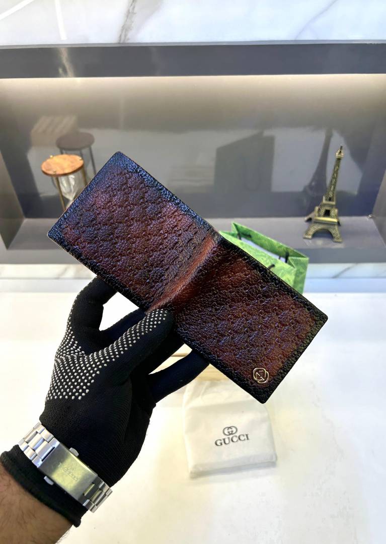 Gucci Brown Ten Premium Quality Wallet Fa 767