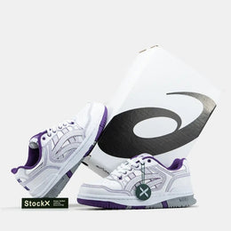 Asics sportstyle ex89 x needles white purple new ds men