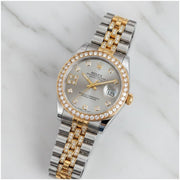 Rolex Oyester Perpetual Date Just 2Ton-Gold-Grey