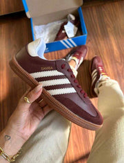 Adidas Samba og Maroon womens