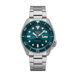 Seiko 5 Sports Automatic silver mat green