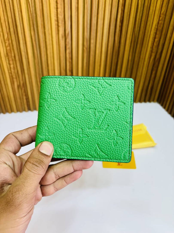 116 LV LOIUS VUTTON GREEN PREMIUM QUALITY WALLET style idea