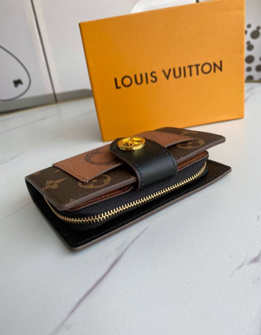 Louis Vuitton_Black_Juliette_Wallet_With_OriginalBox