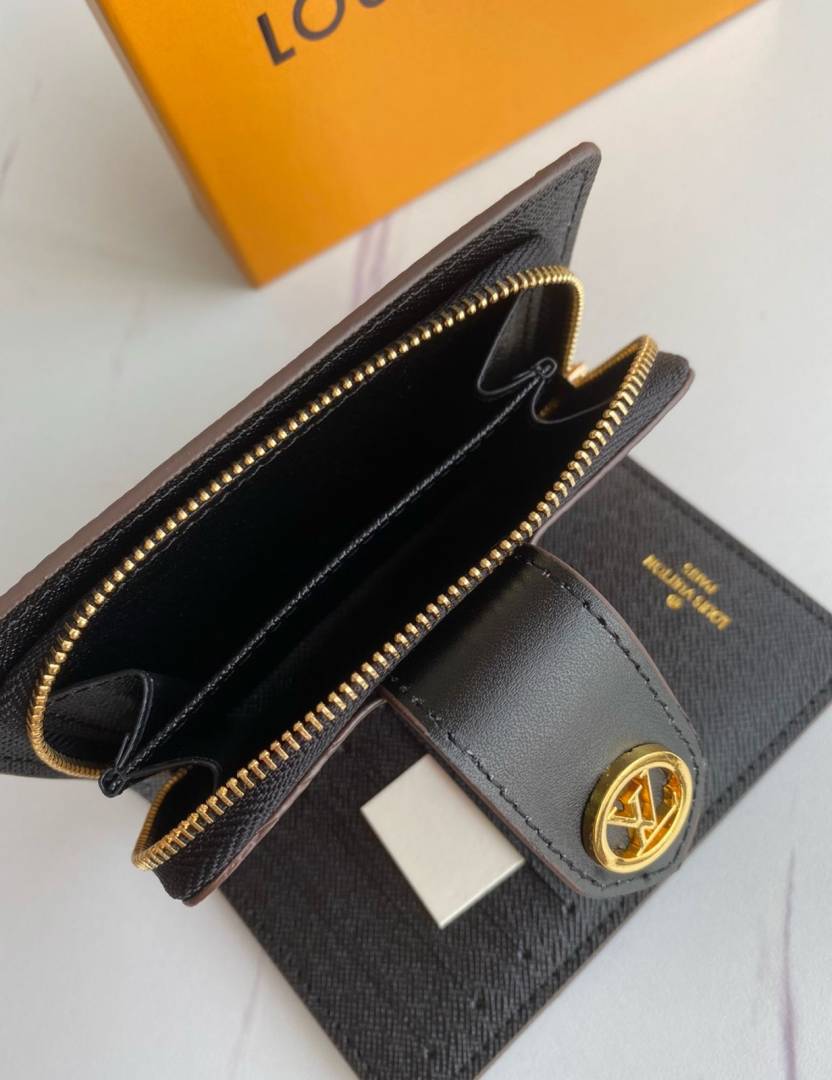 Louis Vuitton_Black_Juliette_Wallet_With_OriginalBox