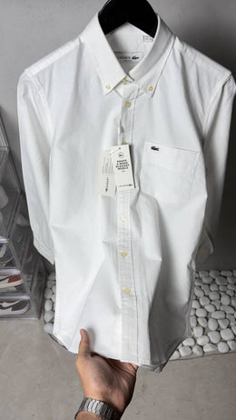 Lacoste Premium White Oxford Shirt 1137