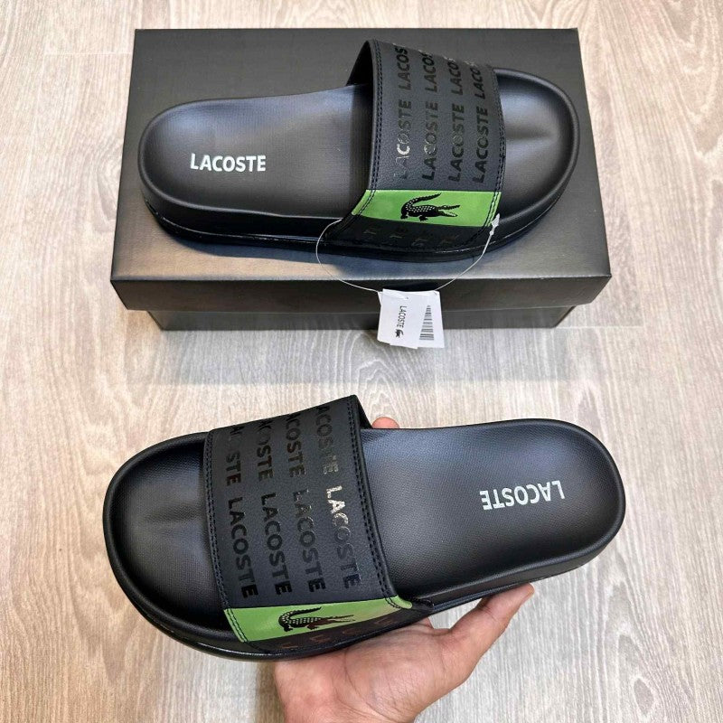 Lacoste Soft Cusion Premium Black Flip Flop