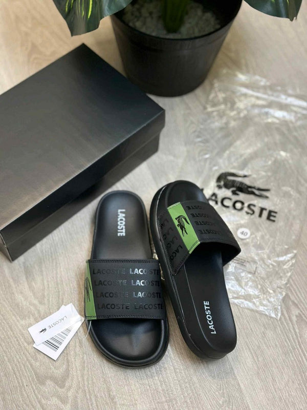Lacoste Soft Cusion Premium Black Flip Flop