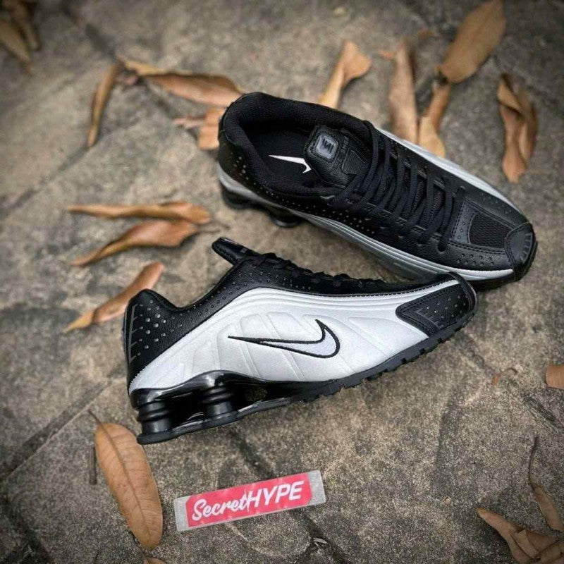 Nike_ shox_R4_preto_prata