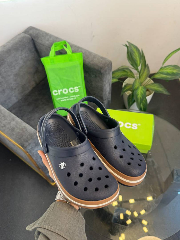Crocs Crocband Gum Clog Navy style idea