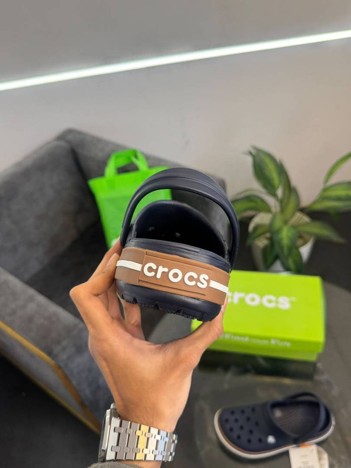Crocs Crocband Gum Clog Navy style idea