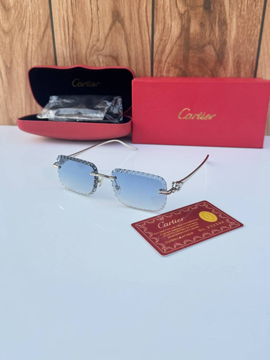 Cartier 2512 silver blue