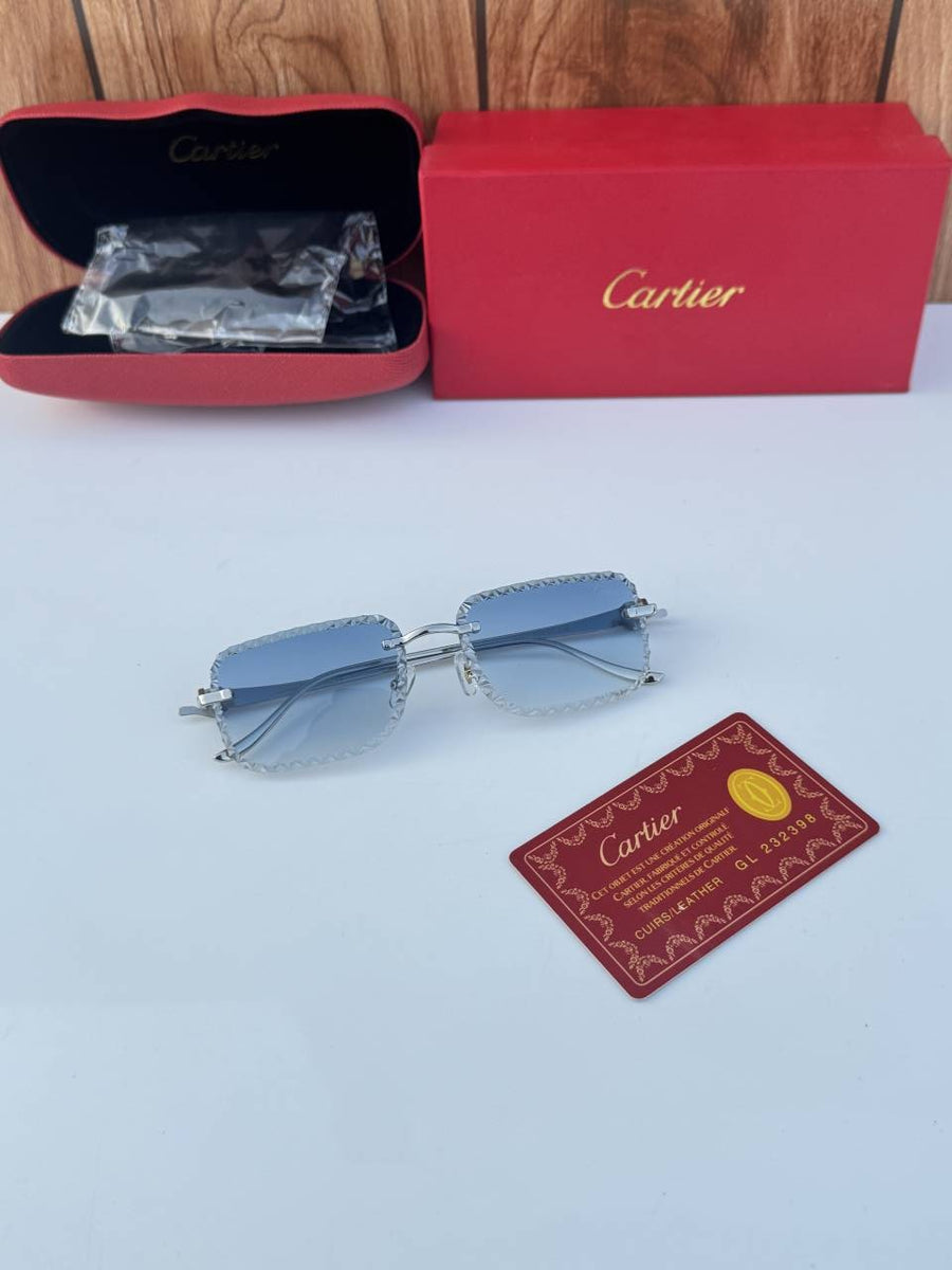 Cartier 2512 silver blue
