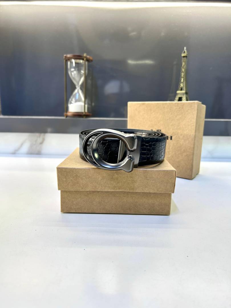 Coach Grey Reversible Belt Fa 614