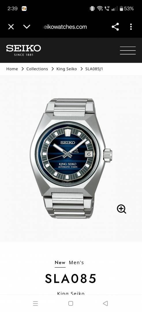 Seiko King Vanac