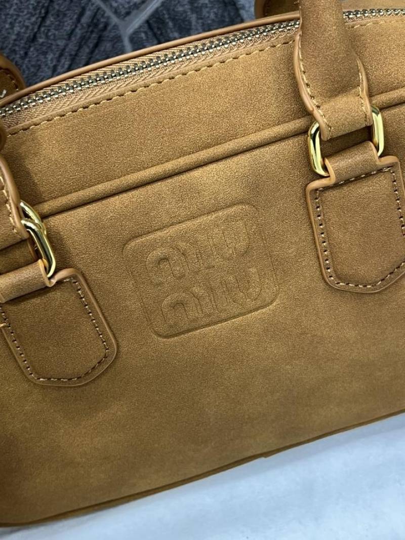 Miu Miu Suede Arcadie Brown With original Box